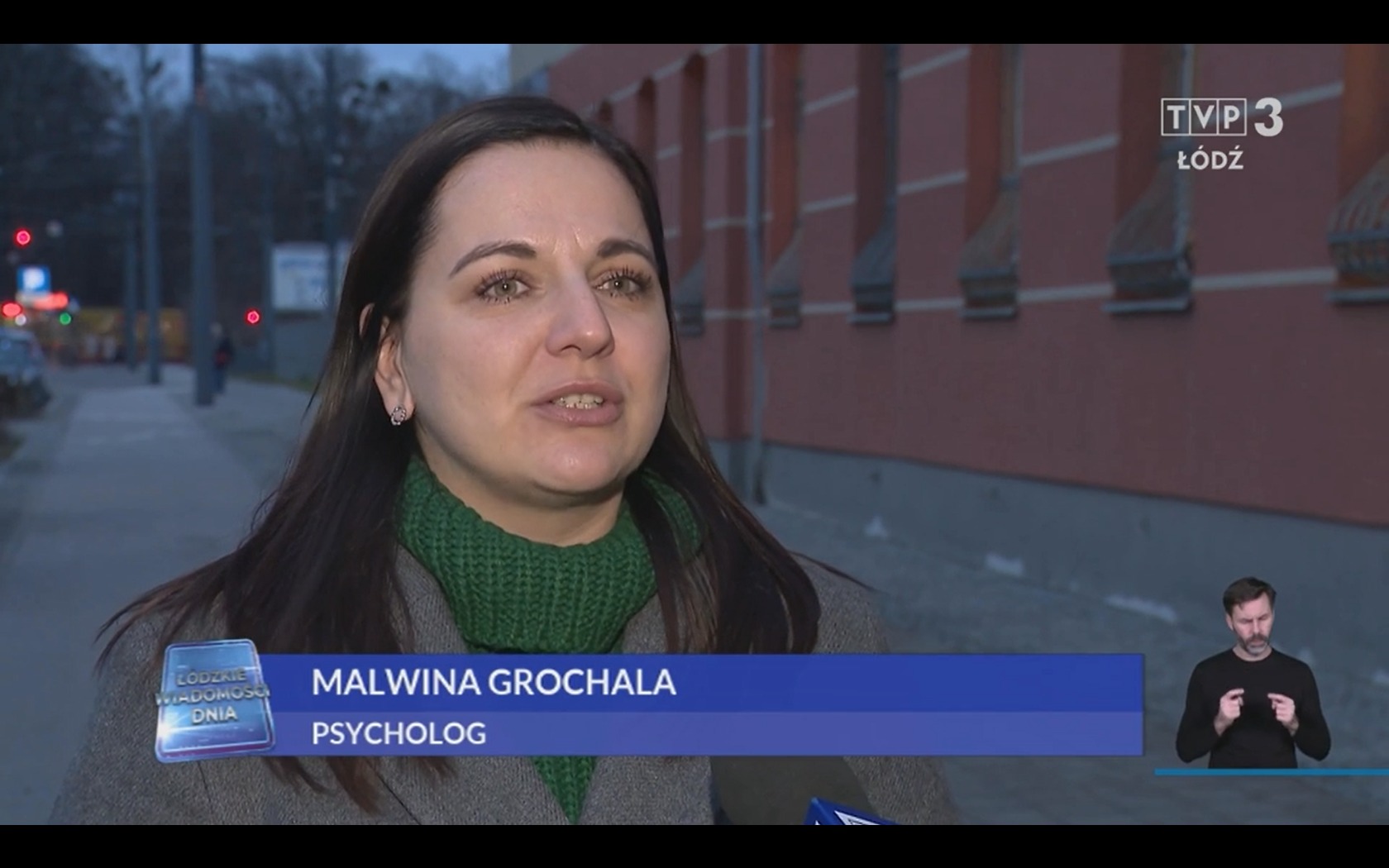 Wypowiedź Malwina Grochala Bliska Relacja dla TVP 3 Łódź nt. przedświątecznych wyprzedaży